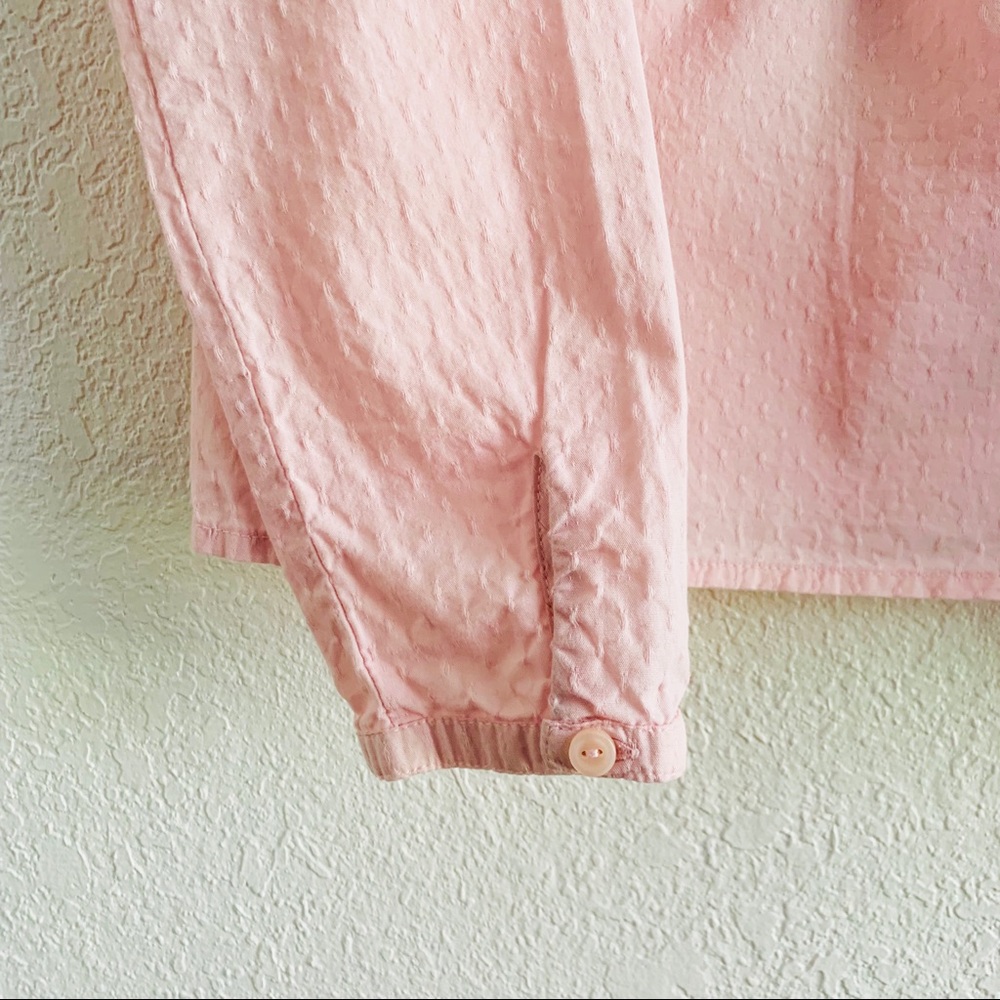 GAP - Pink cotton and lace blouse. - Picture 3 of 6